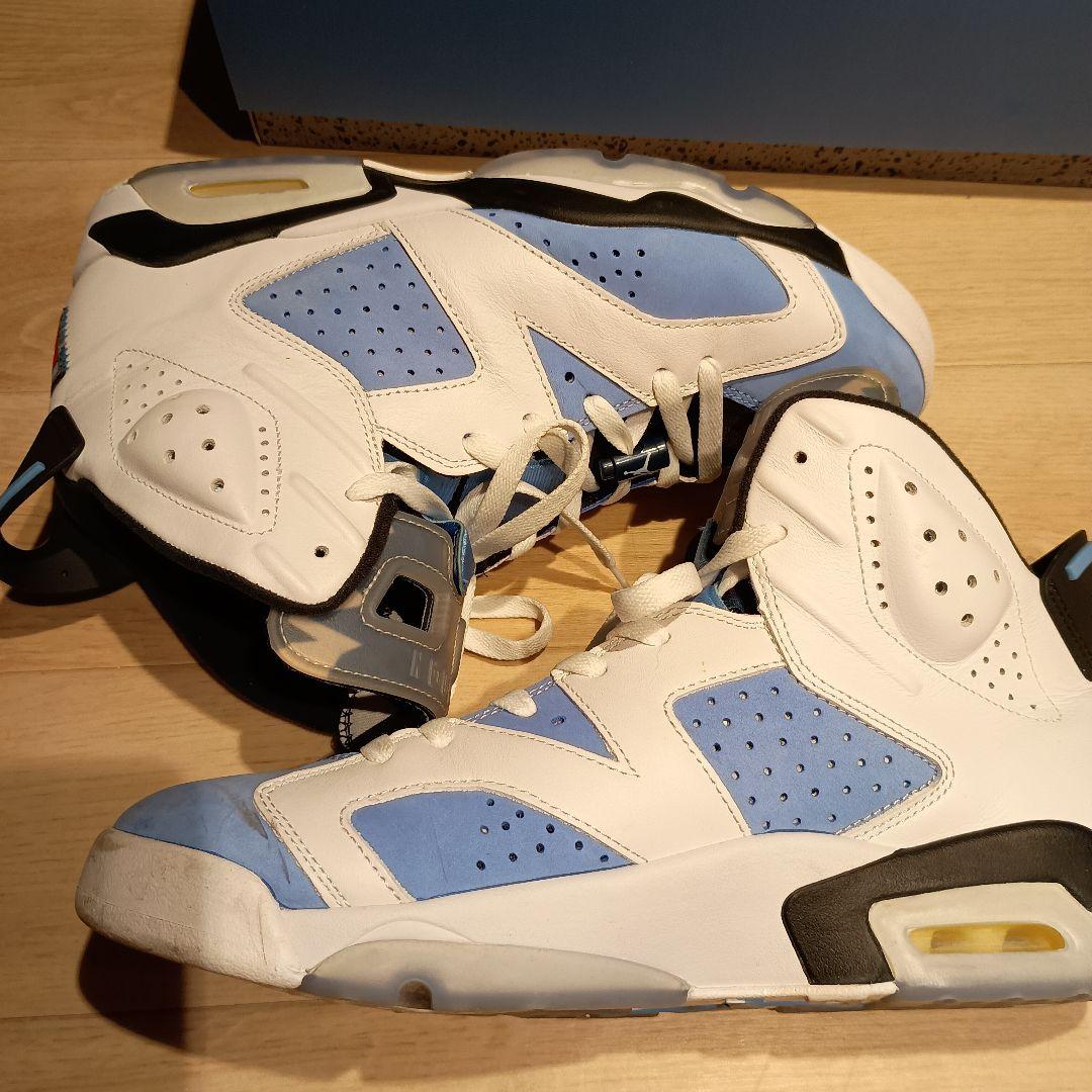 靴 NIKE AIR JORDAN 6 RETRO UNC 29cm