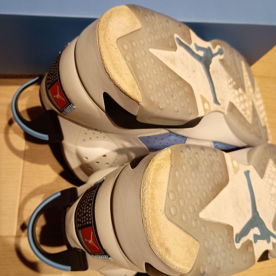 靴 NIKE AIR JORDAN 6 RETRO UNC 29cm