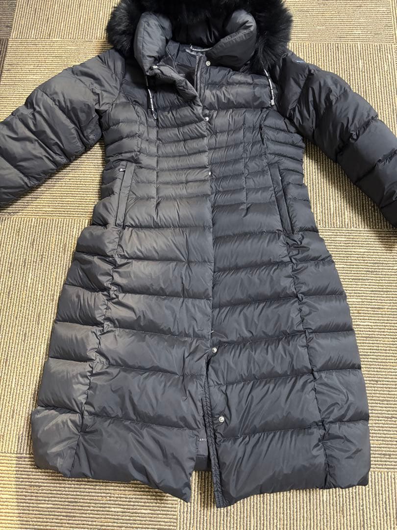 JEAN-LOUIS SCHERRER　フォックスファー　 ダウンロング　黒　M