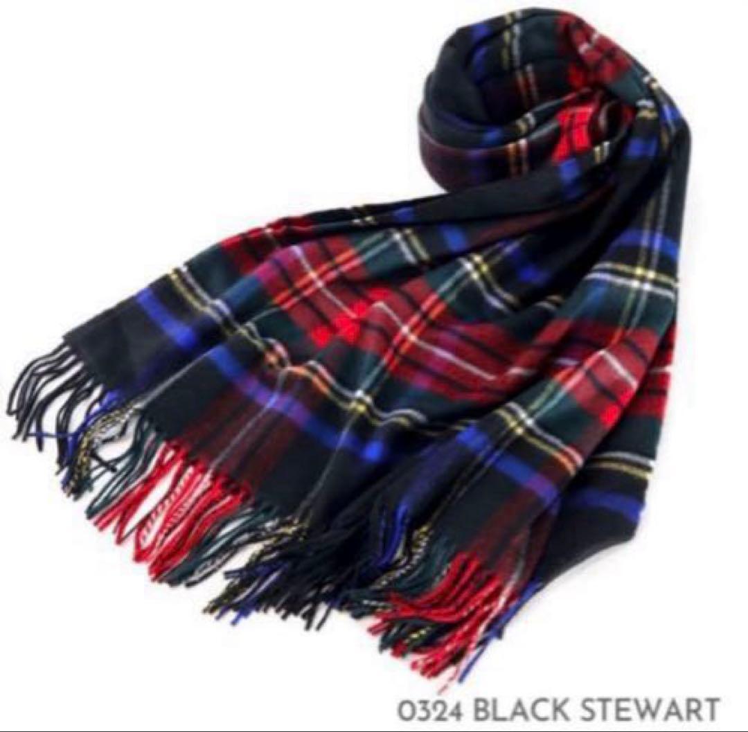 ♥️ジョンストンズ♥️ Johnstons of Elgin 大判ストール マフラー