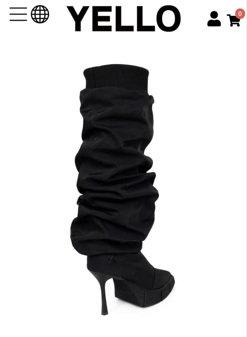 YELLO NO.0 LONG BOOTS Lサイズ