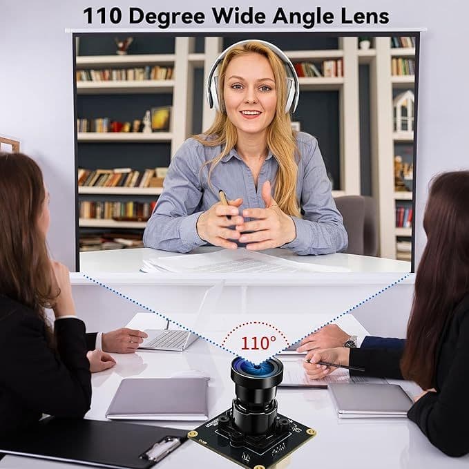 ウェブ カメラ HDR 110° 広角レンズ USB