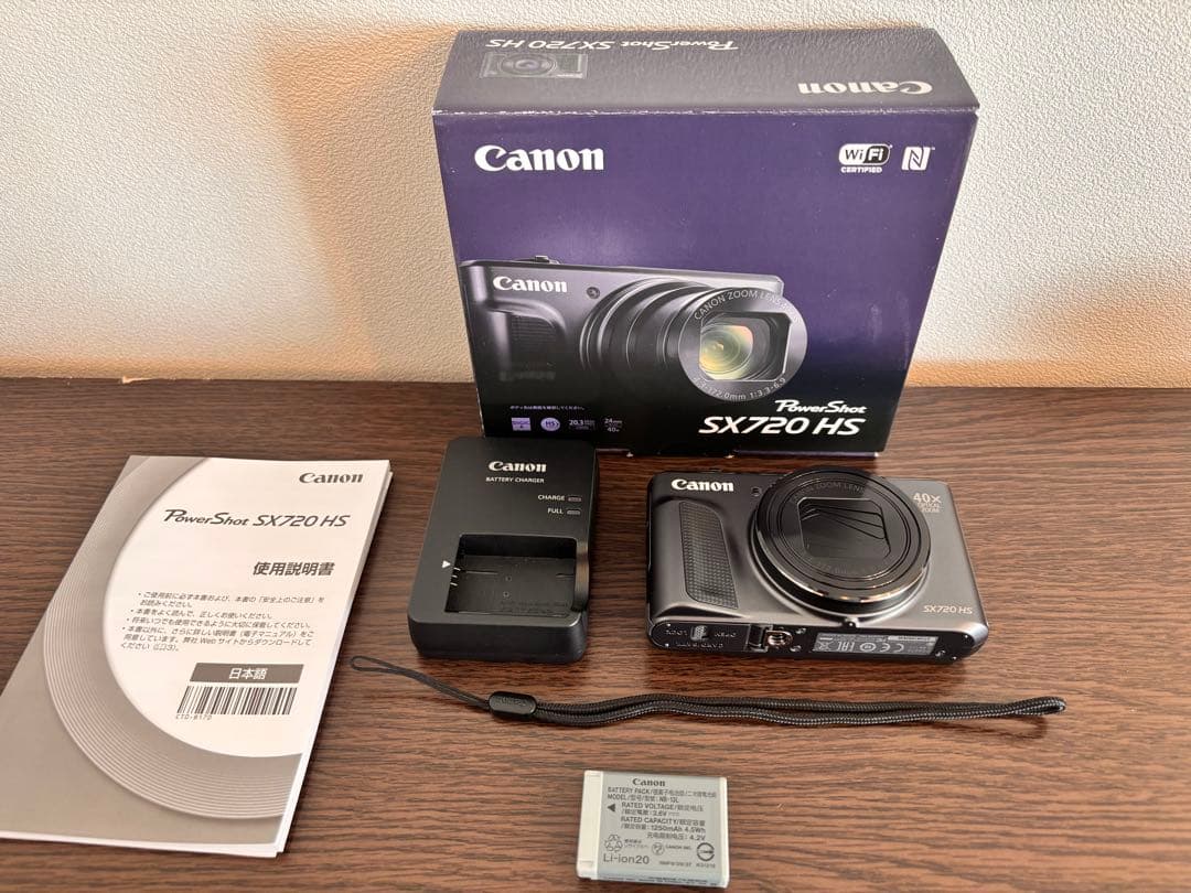美品 Canon PowerShot SX720 HS パワーショット ブラック