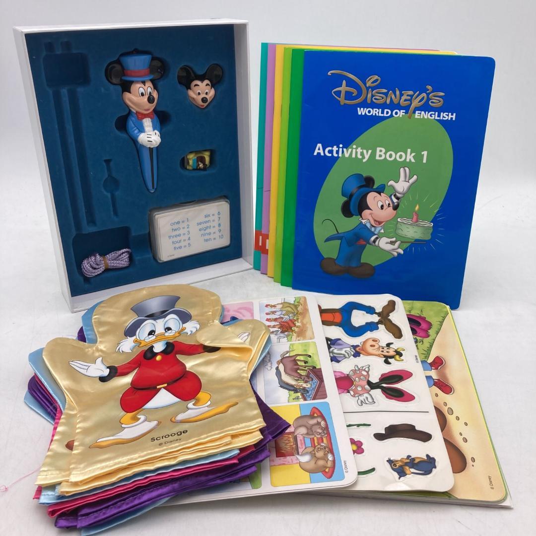 メインプログラム　新子役　絵本 DVD　ディズニー英語システム　503021