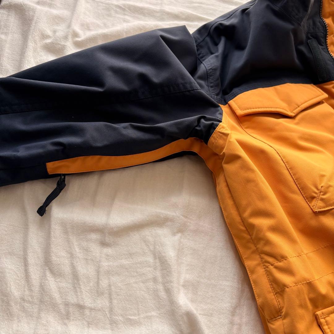 BURTON スノーボードジャケット オレンジ/ネイビー