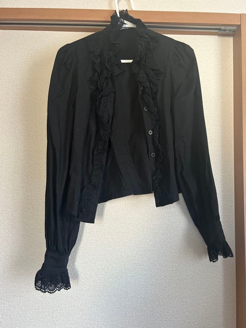 Victorian maiden ブラウス 黒