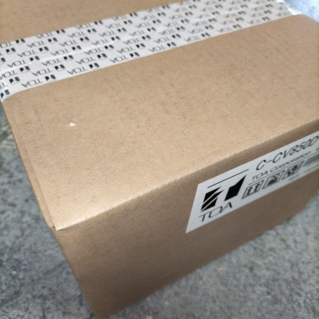 未開封　ＴＯＡ 屋外ドーム型デイナイトカメラ【Ｃ−ＣＶ８５０Ｄ−３】