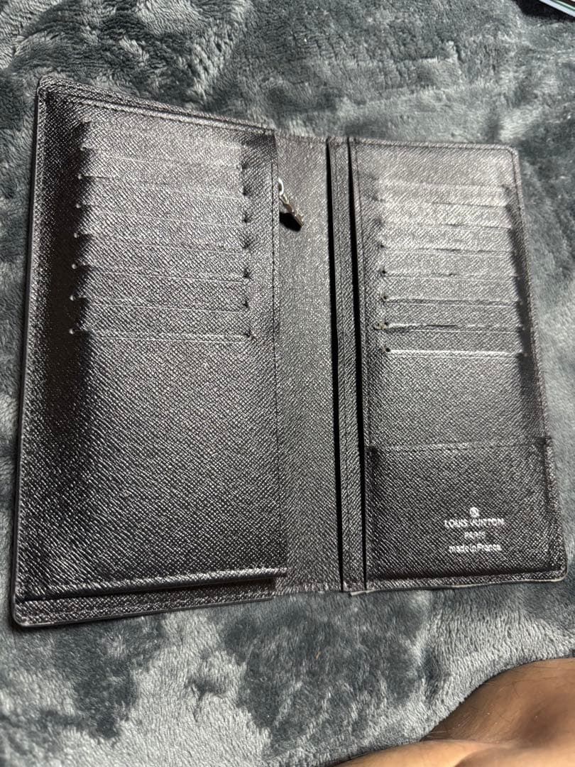 プ*ン様 Louis Vuitton モノグラム長財布 ブラック/レッド