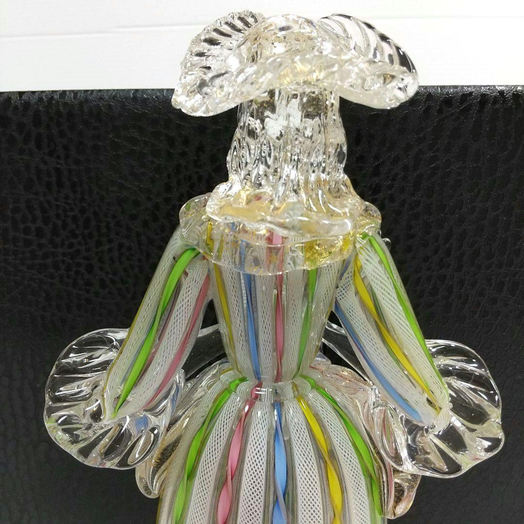 ベネチアンガラス 人形 フィギュリン ヴェネチアン ムラーノ MURANO