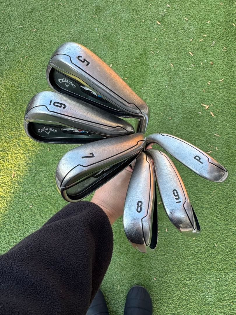 【キャロウェイ★XR】P〜5アイアン　NSPRO950GH