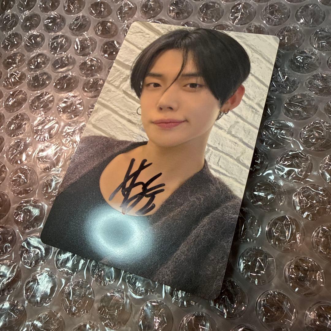 txt Together weverse 当選 直筆サイン トレカ ヨンジュン