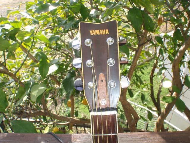 YAMAHA FG-202 赤ラベル　エレアコ装備　ライブでの使用可能。