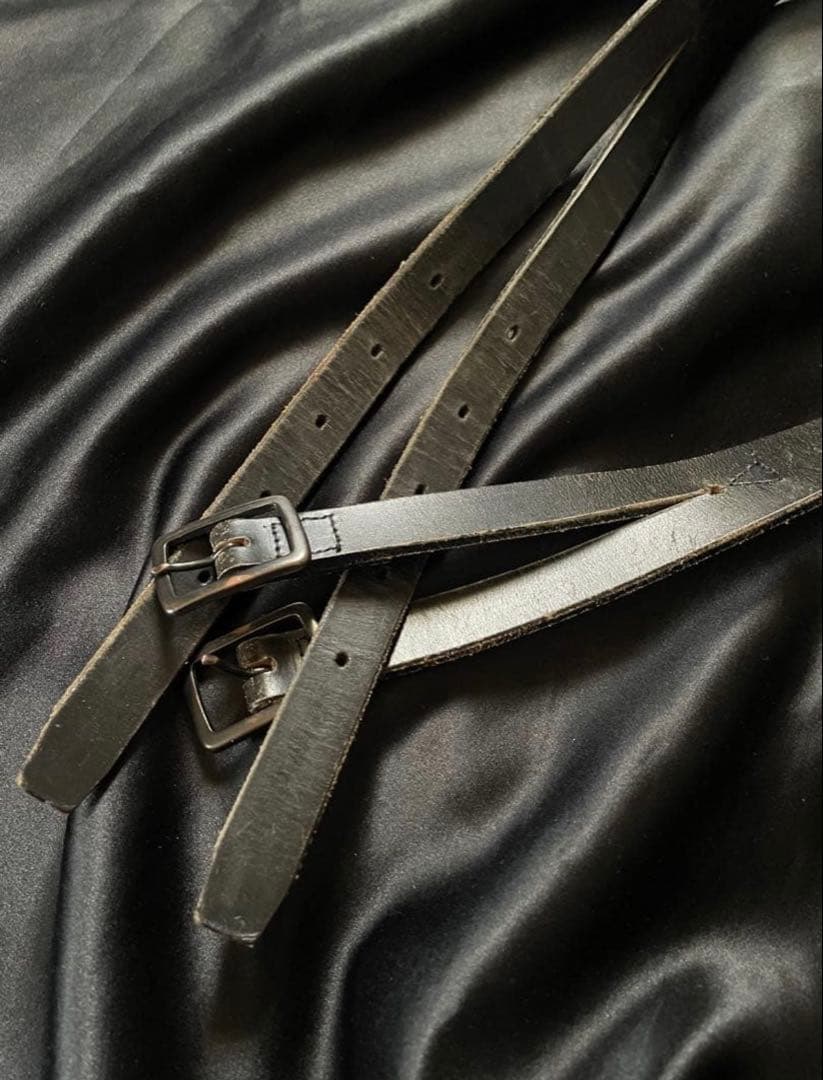 ISAMU KATAYAMA BACKLASH ダブルバックル　ベルト