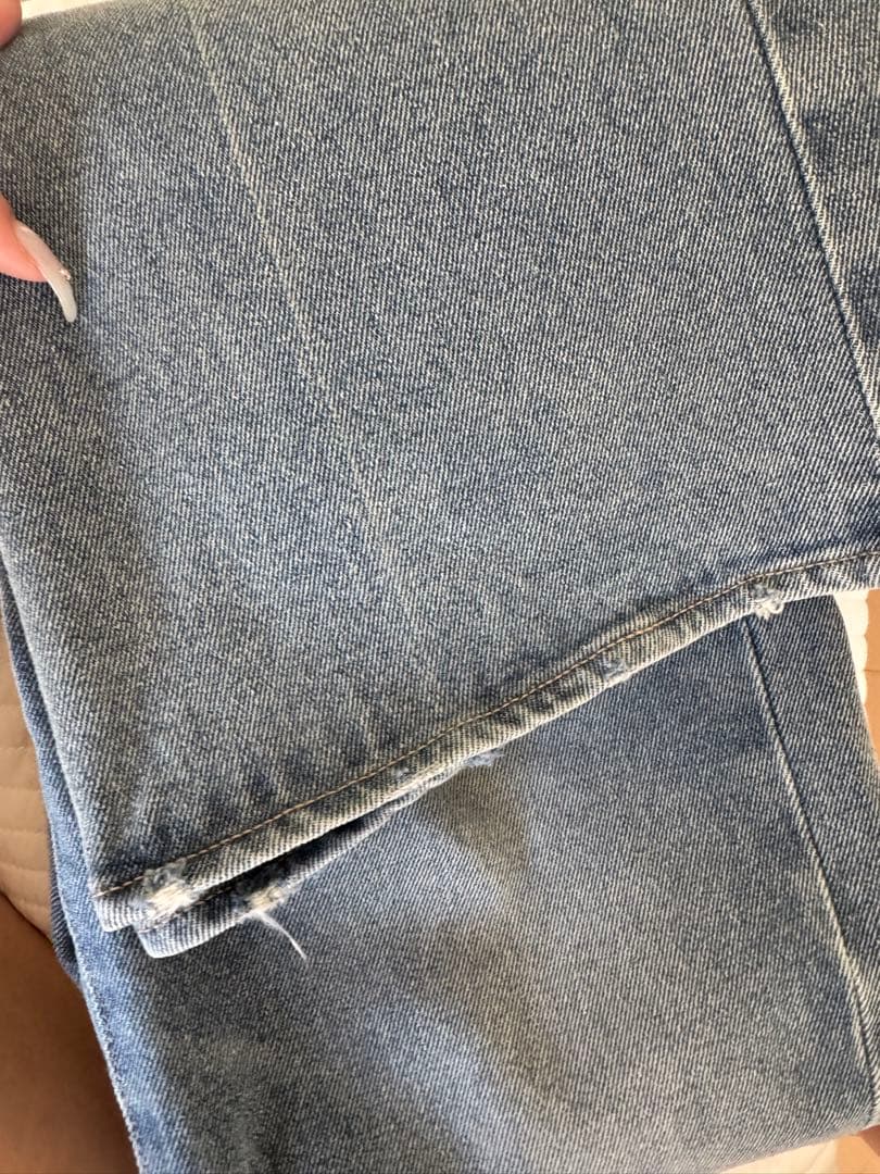 大幅お値下げ ダーリッチ セミフレアデニムパンツ M