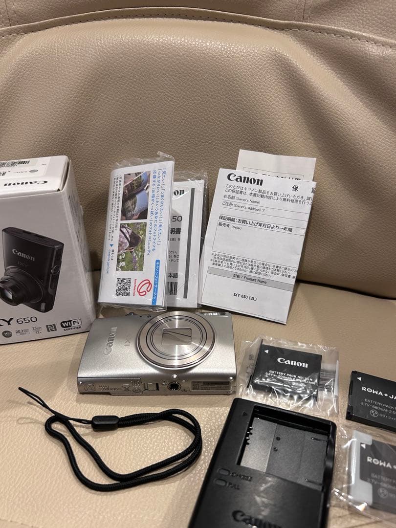 Canon IXY650 メーカー保証あり