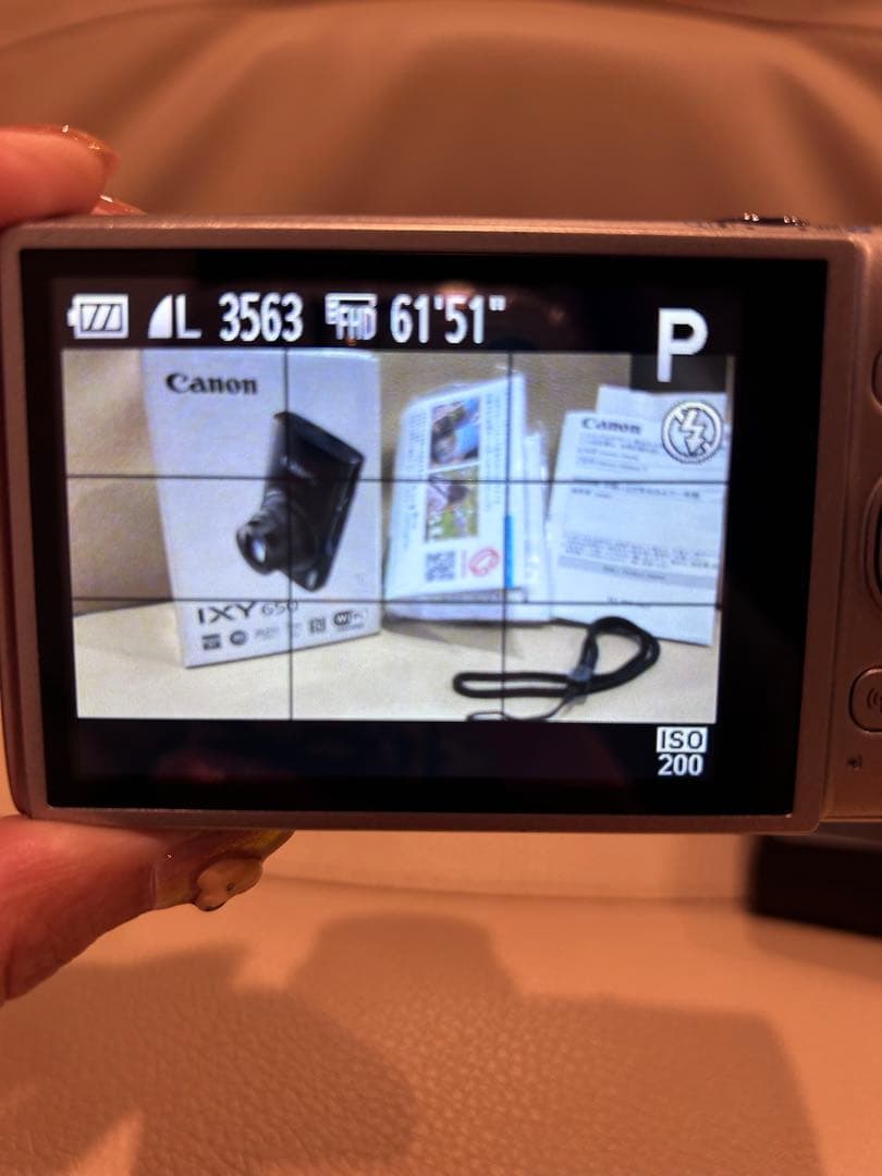 Canon IXY650 メーカー保証あり