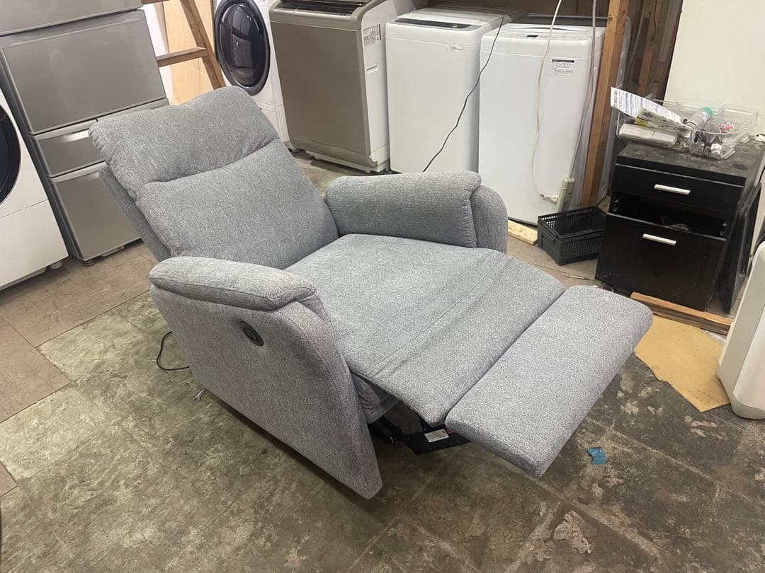 電動リクライニングソファ　USBポート有 直接引き取り可