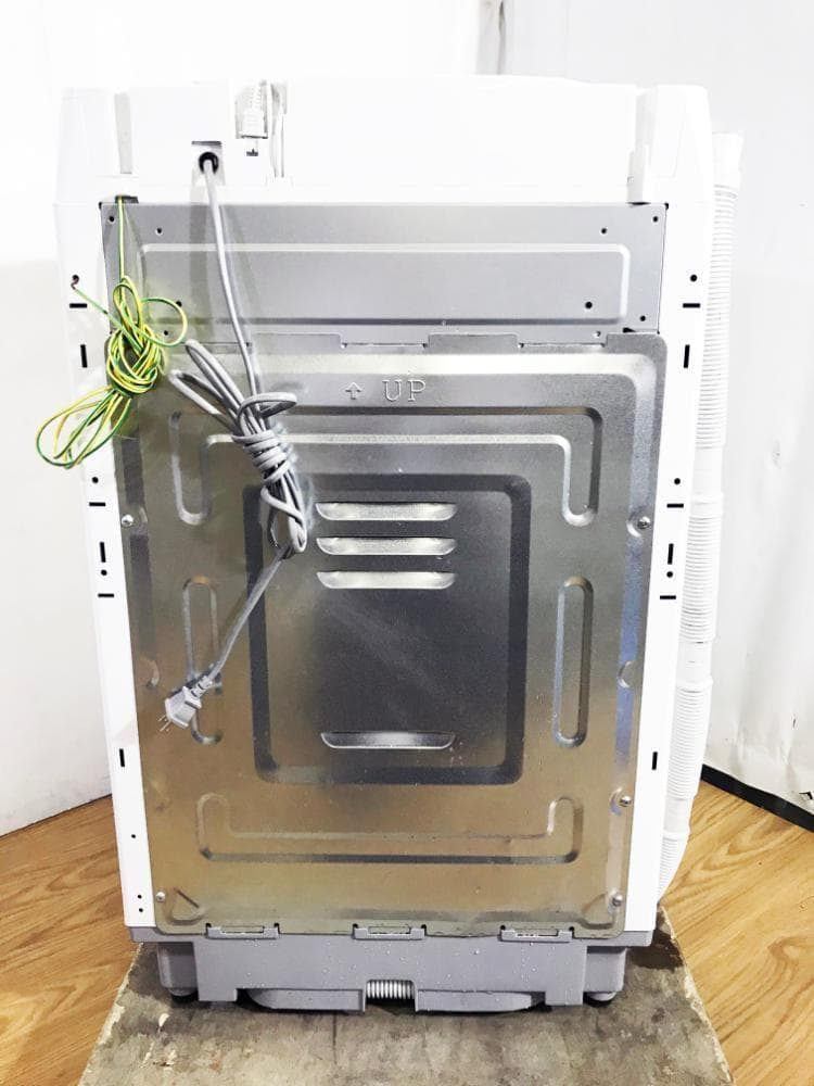 ★分解洗浄済！美品 中古★SHARP 7㎏ 洗濯機【ES-T711-W】FV43