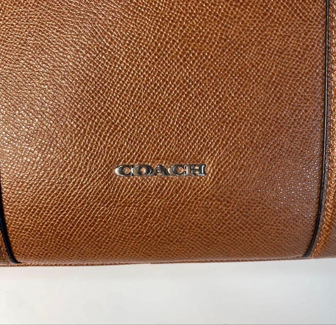 コーチ　COACH ブラウン ビジネスバッグ