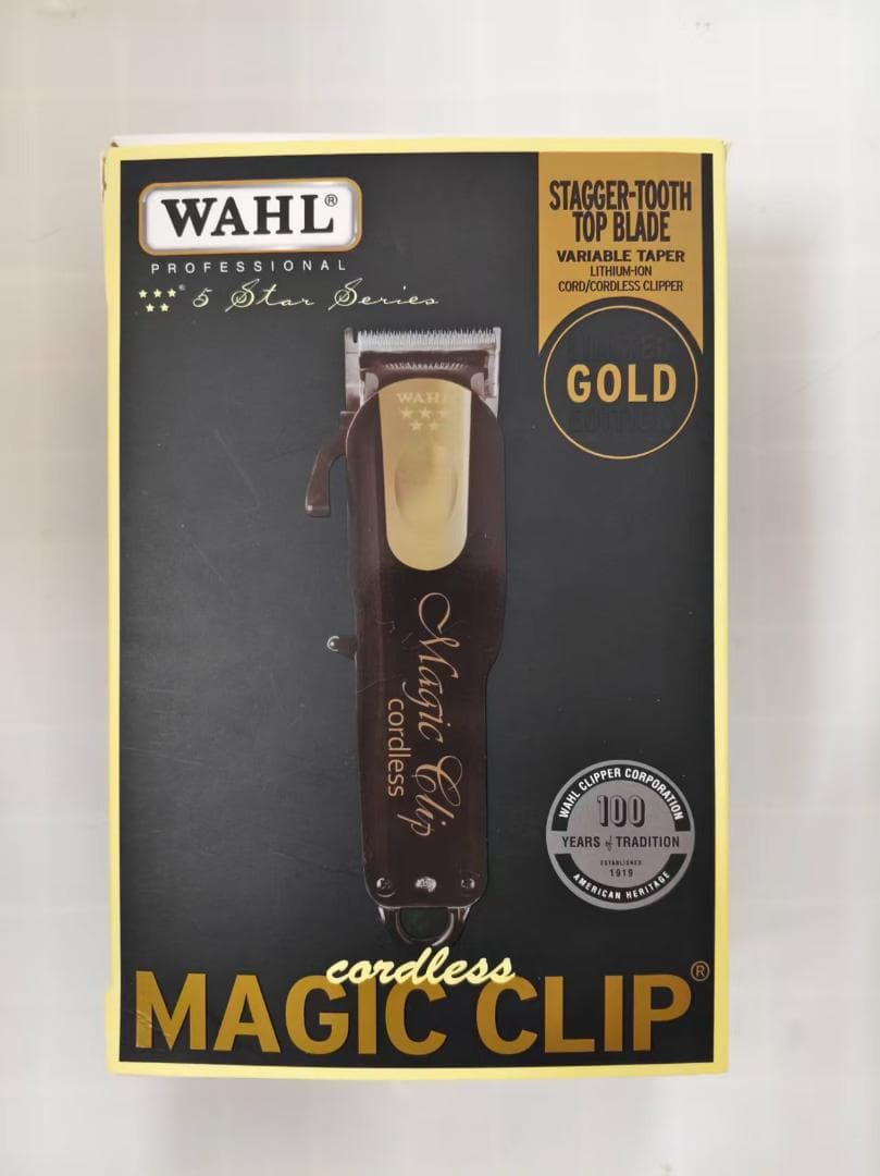 新品-未使用 wahl コードレスバリカンファイブスターマジッククリップ