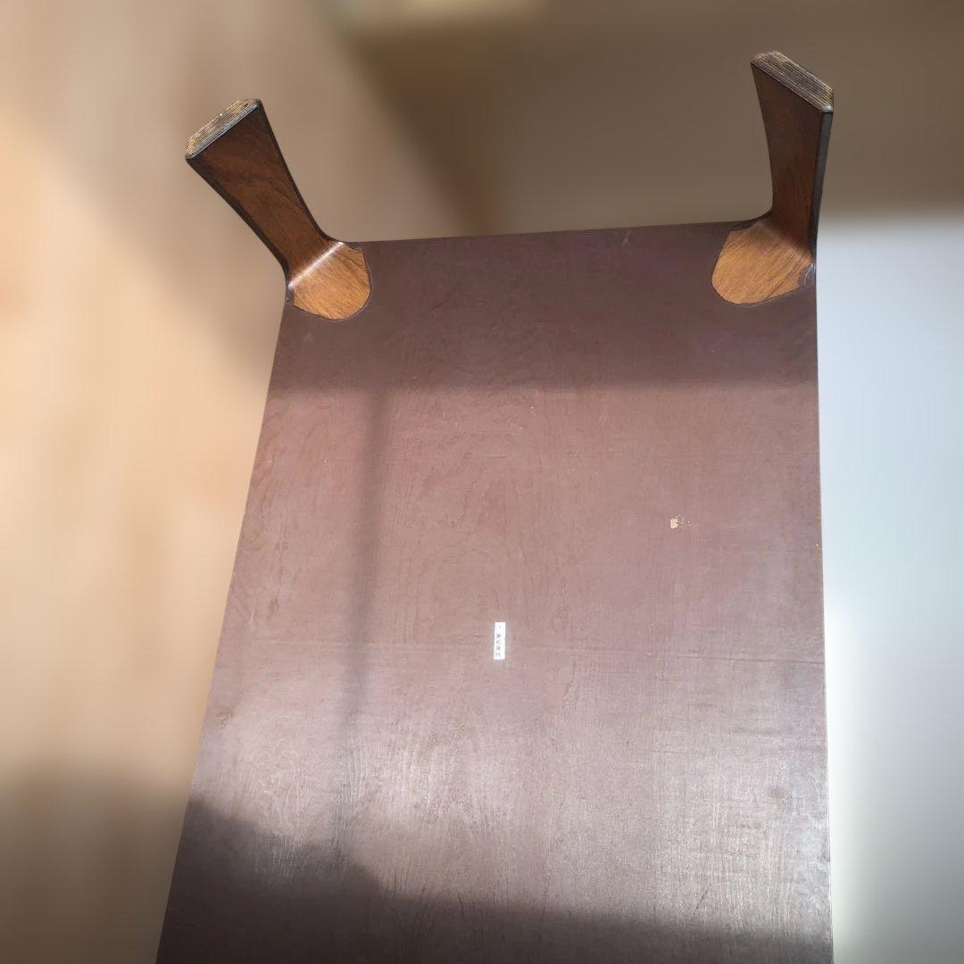 マ*ウ様 1/4〆　天童木工 座卓 ローテーブル 曲げ木 成形合板 和室 リビン