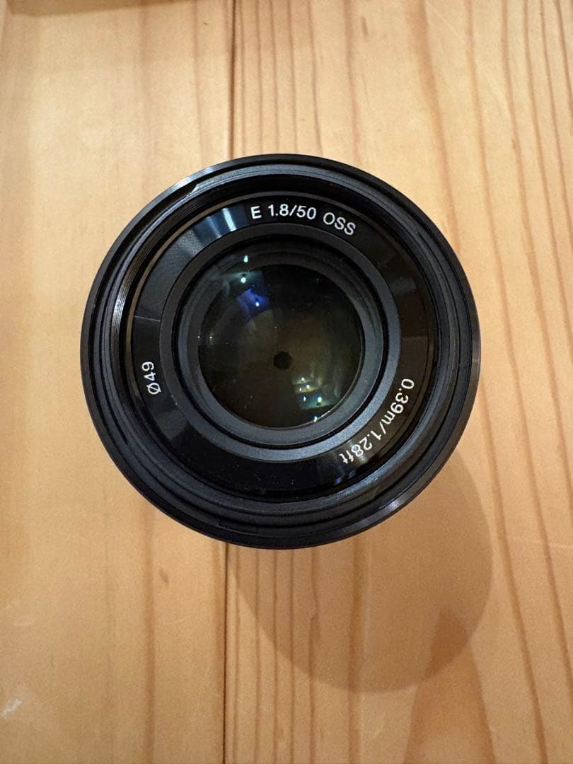 【美品】SONY SEL50F18 E50mm F1.8oss 単焦点レンズ