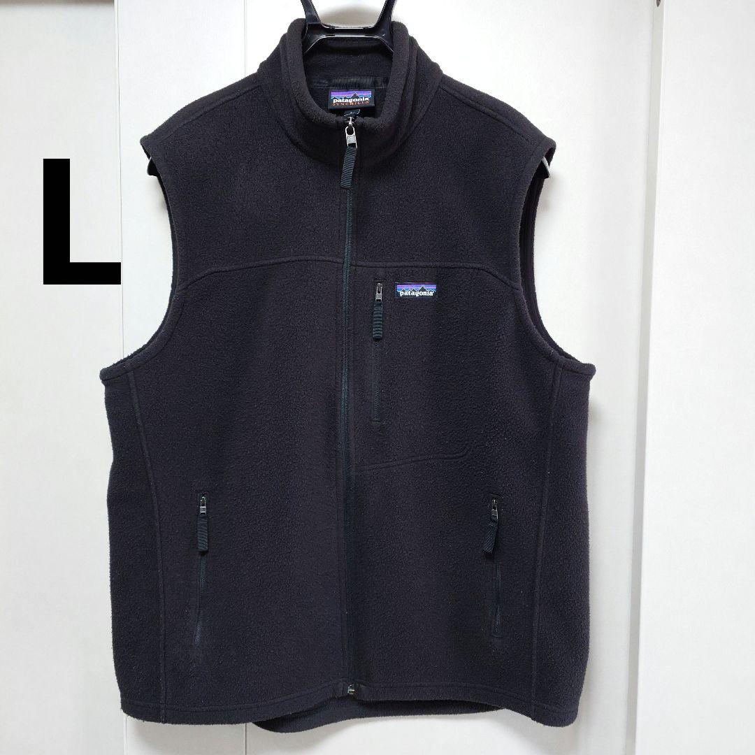 Patagonia　パタゴニア　シンチラフリースベスト　ブラック　Lサイズ 美品