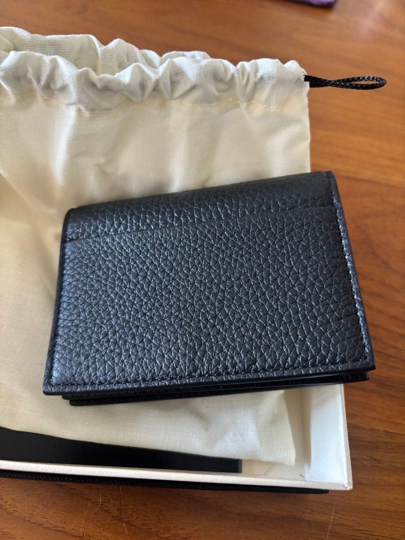 MONT BLANC ブラック レザー 名刺入れ　カードケース「mimi」