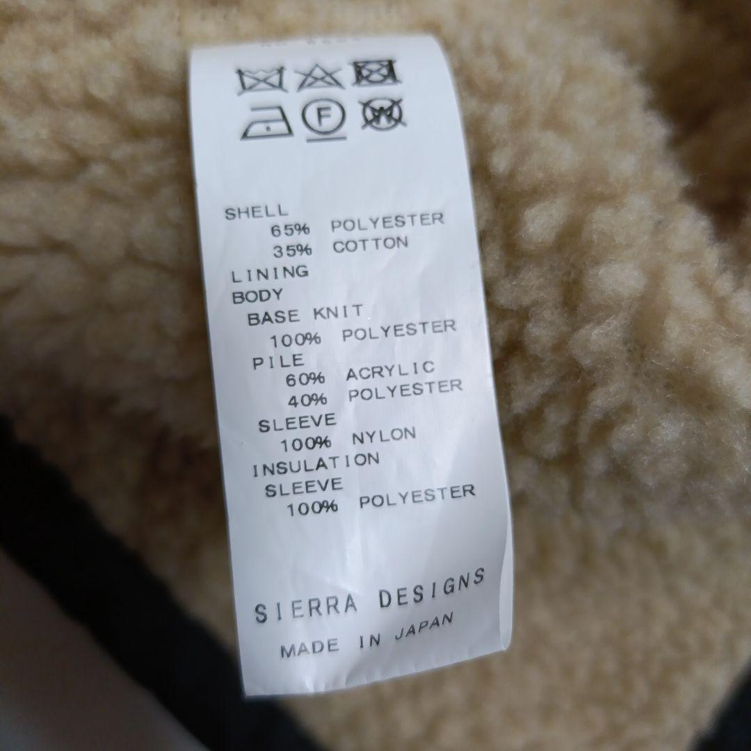 SIERRA DESIGNS 65/35クロス ボア マウンテンパーカーブラック