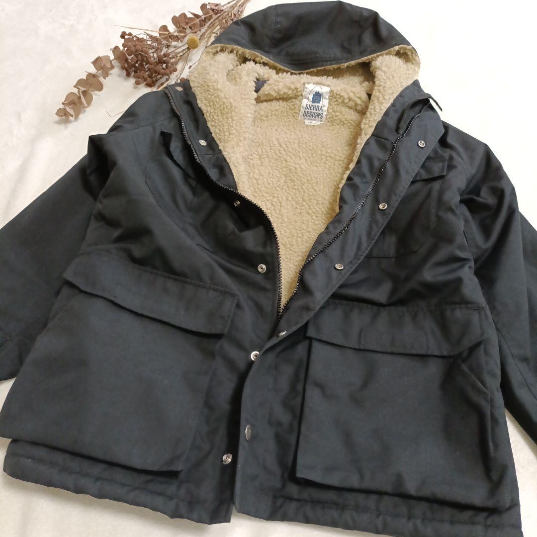 SIERRA DESIGNS 65/35クロス ボア マウンテンパーカーブラック