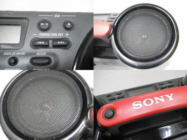 ※訳あり品 SONYソニー CDステレオラジオカセット 98年製 CFD-980