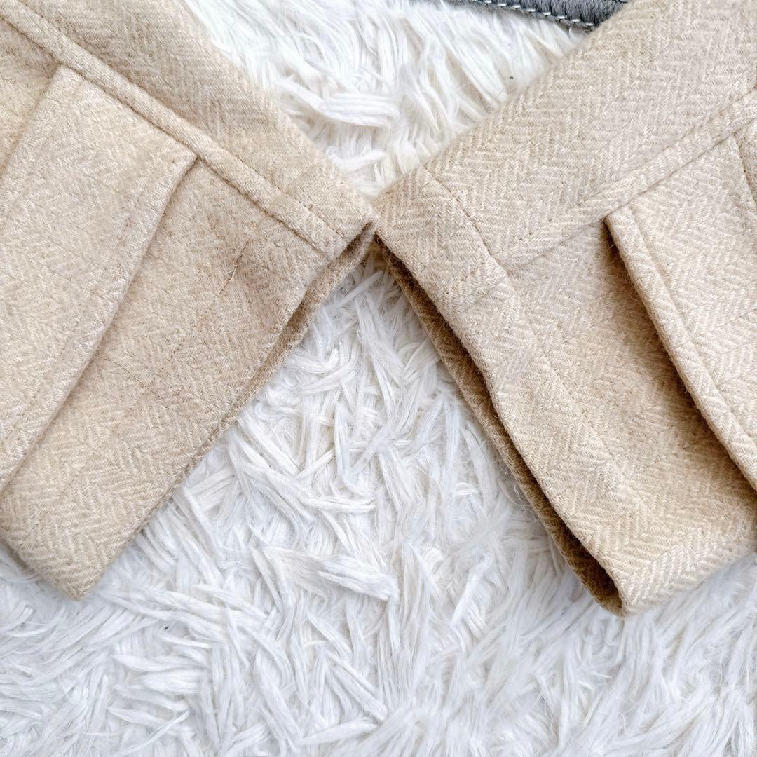 ラルフローレン　ロング　ダッフルコート　ベージュ　キャメル　コヨーテ　ヘリボーン