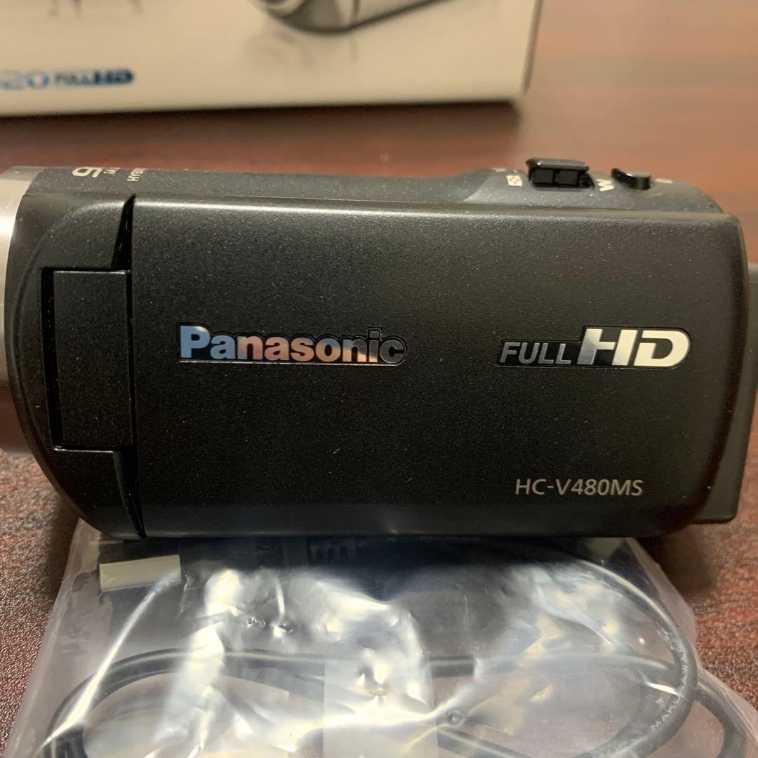 美品　Panasonic HC-V480MS ビデオカメラ 本体