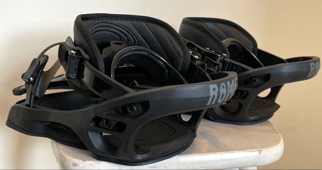 ROME スノーボードビンディング ブラック