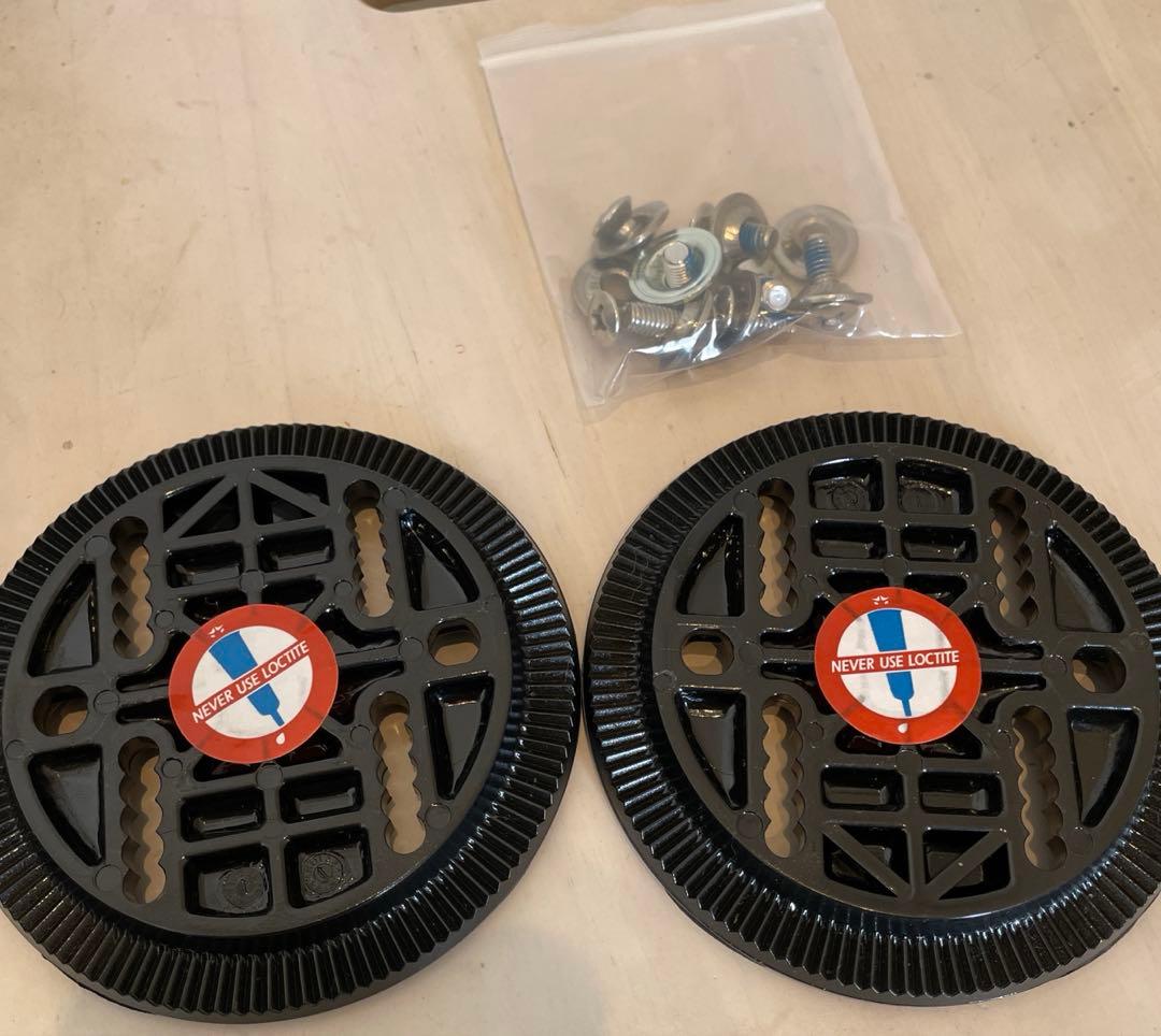 ROME スノーボードビンディング ブラック