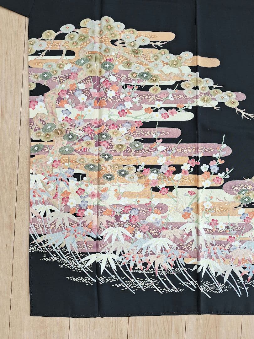 着物リメイクワンピース3683