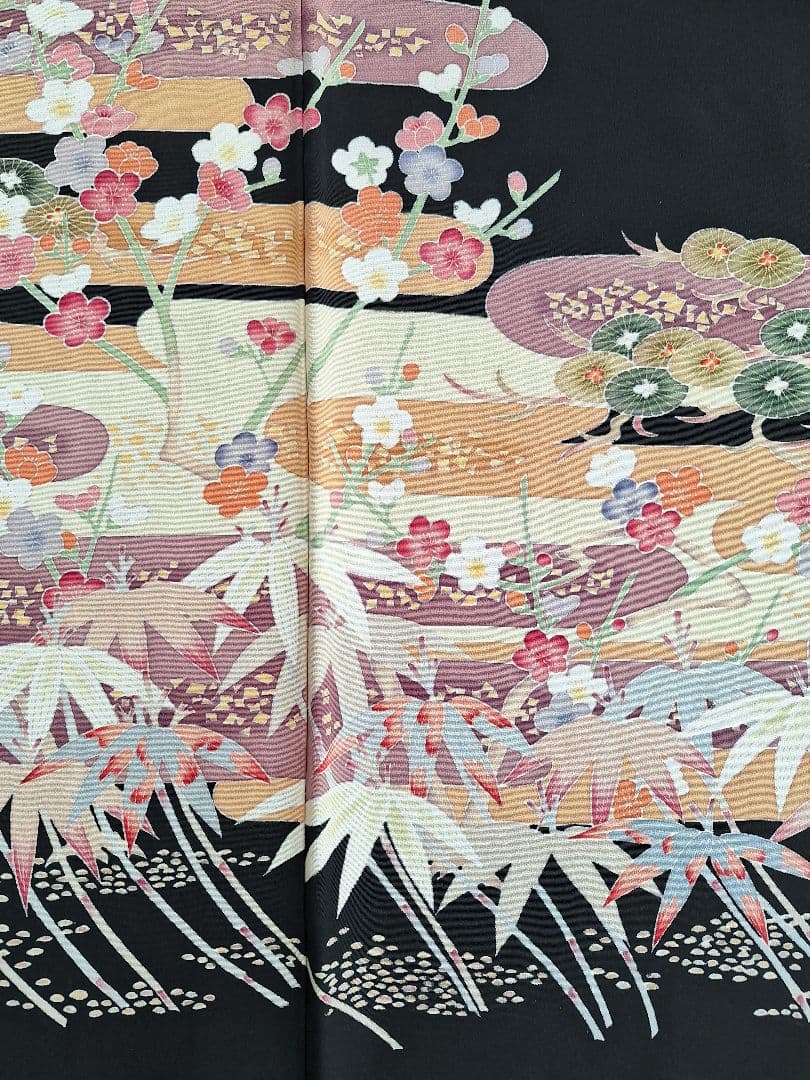 着物リメイクワンピース3683