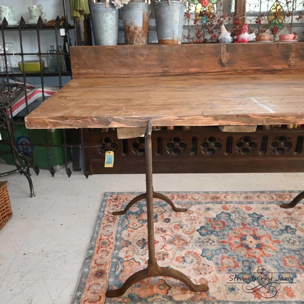 り*樹様 L3710-6 英国アンティーク ファームテーブルアトリエ テーブル