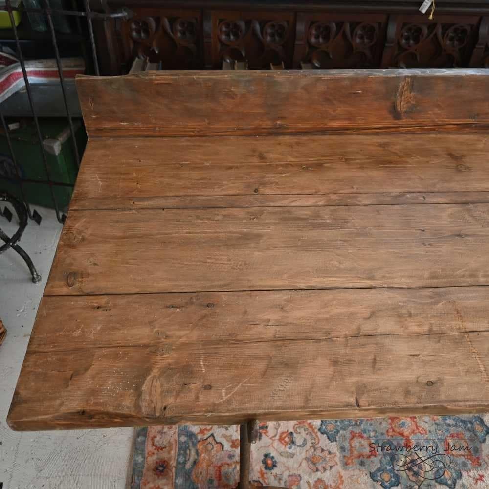 り*樹様 L3710-6 英国アンティーク ファームテーブルアトリエ テーブル