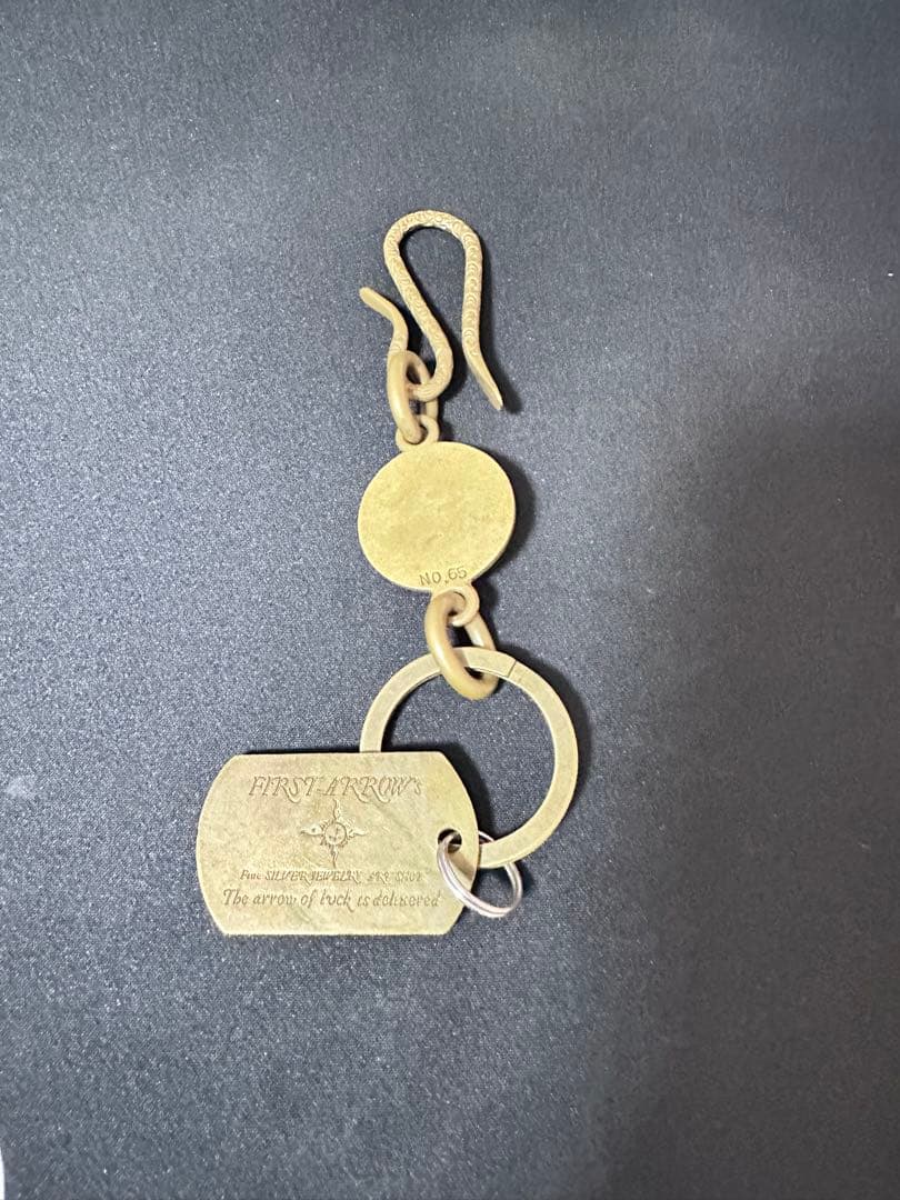 ファーストアローズ キーリング カラビナ ドッグタグ付き 数量限定