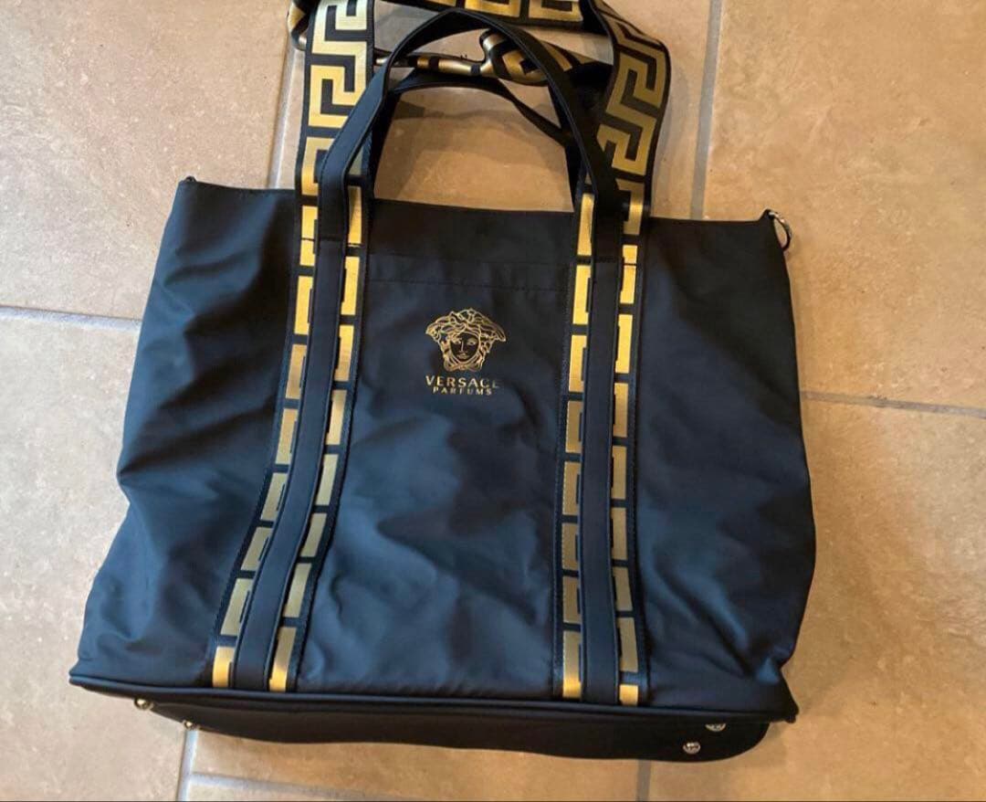 タ*ー様 Versace ノベルティ トートバッグ ショルダー付