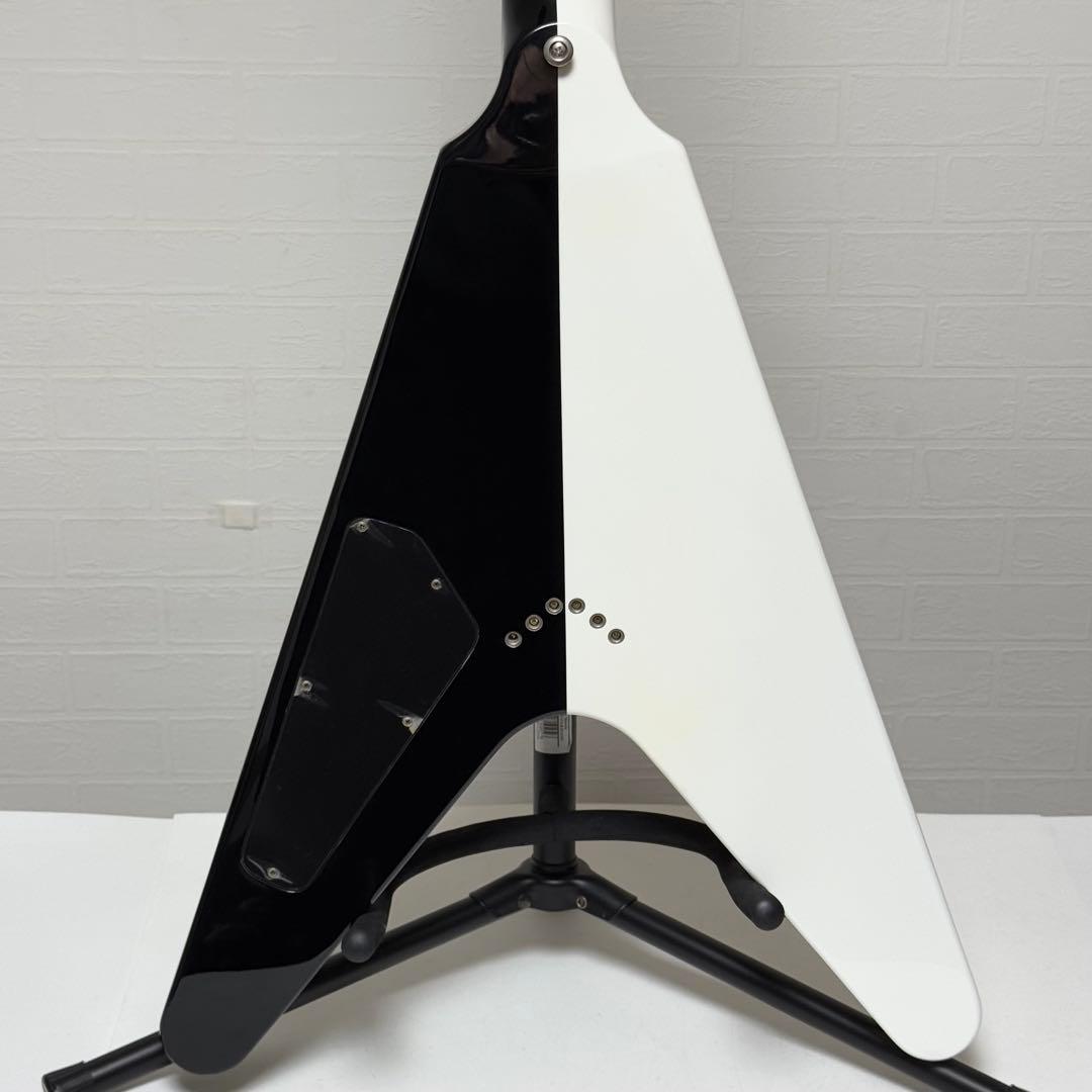 【美品】DEAN マイケルシェンカー フレイムグラフィック フライングV