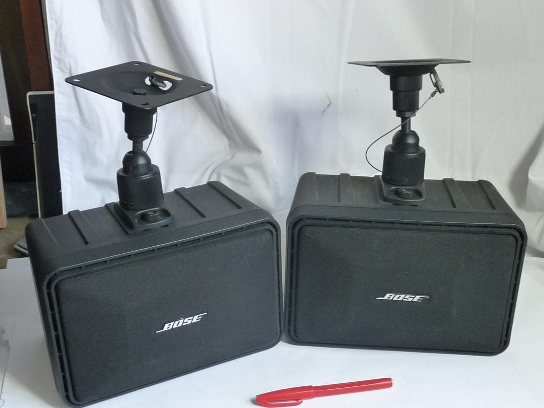 BOSE 101M スピーカー ブラケット付き ブラック