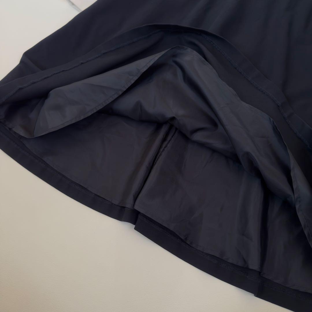 洗える　組曲 ワンピース　170 ネイビー　白襟 卒服　受験