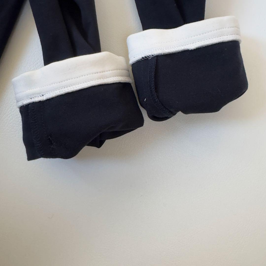 洗える　組曲 ワンピース　170 ネイビー　白襟 卒服　受験