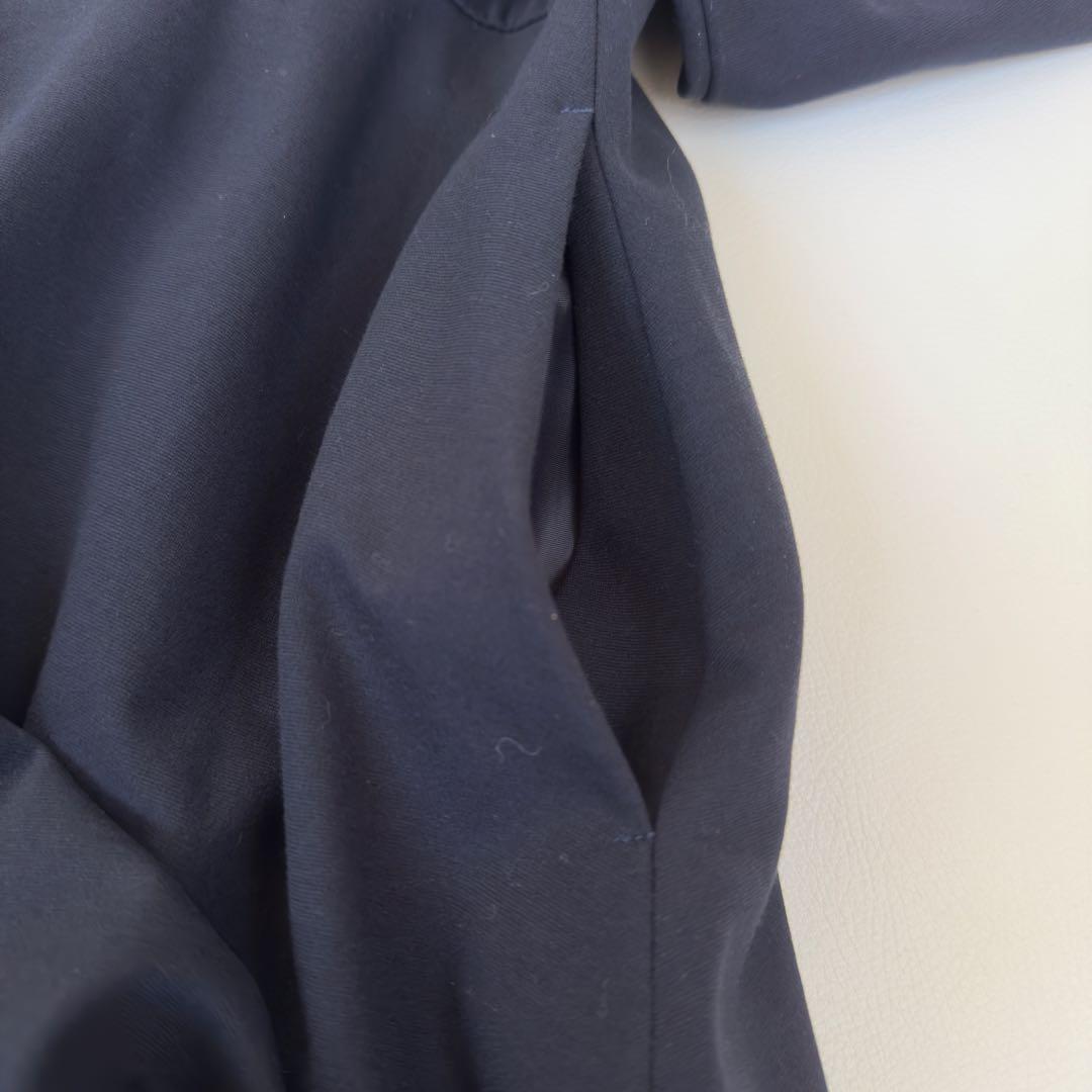 洗える　組曲 ワンピース　170 ネイビー　白襟 卒服　受験