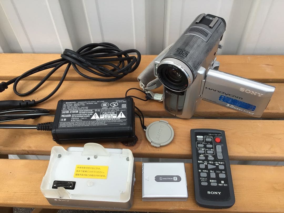 SONY DCR-PC350 MiniDV対応 現状品 動作確認済み 付属品つき
