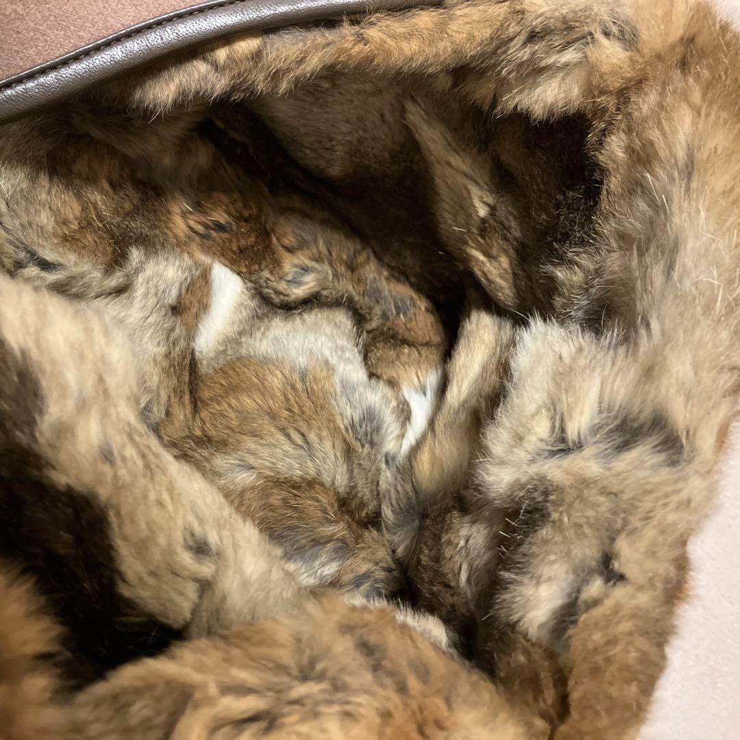 ビューティーアンドユース メルトンファーフードライナーコート