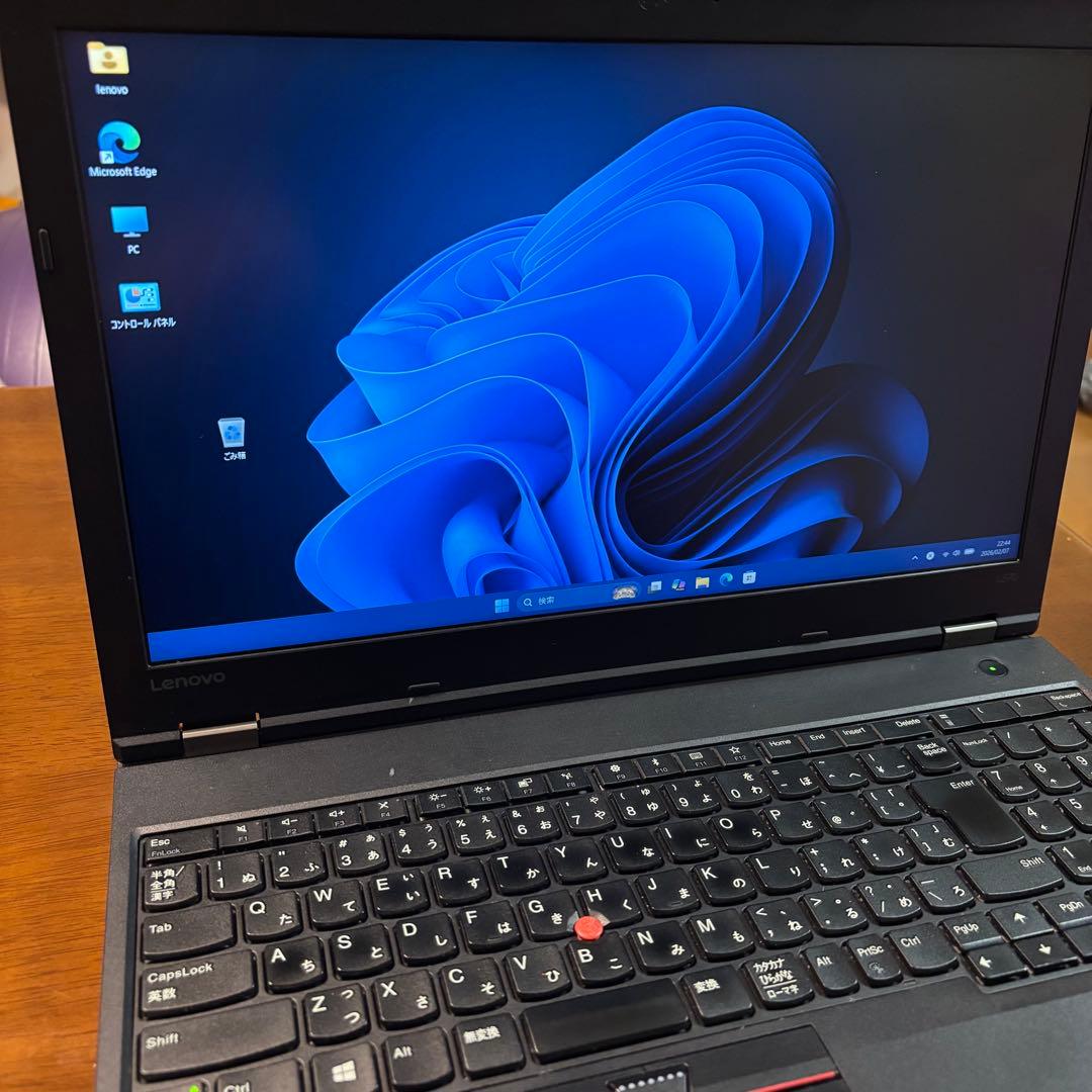 Windowsノート本体 Lenovo ThinkPad L570 SSD 240GB Win11 FHD