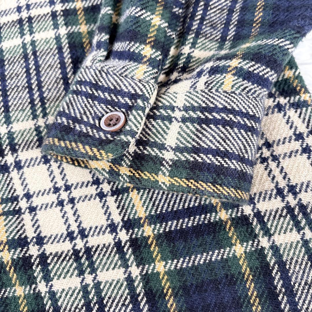 ダブルアールエル　シャツ　メンズ　L チェック 大きいサイズ　美品　ネルシャツ